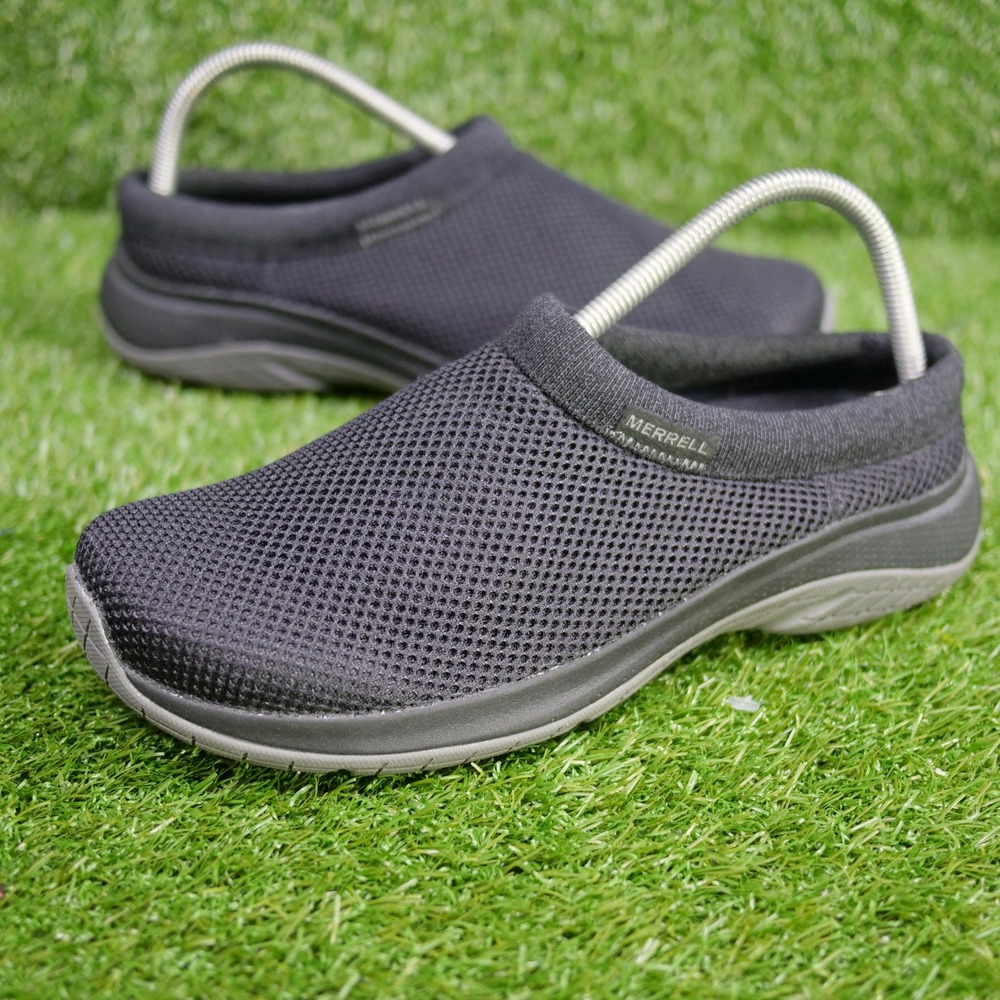 Merrell Encore Breeze 4 Clogs Black Mesh Slip On - Women Size 9.5 Wide